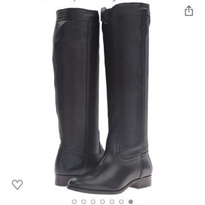 Leather Tall Black Roper Frye Boots